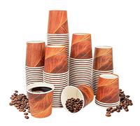 García de Pou 1000 Unités - Gobelets Boissons Chaudes 1 Paroi Arizona 120 ml 230 + 18 Pe g/m2, 6,2/4,5 x 6 cm Marron Carton