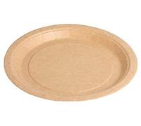 Garcia de Pou 20 Assiettes rondes carton bio-laquée (22 cm)