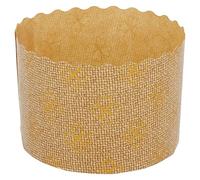 García de Pou 2000 Unités - Moules Cuisson Panettone 135 g/m2, Ø 7 x 5 cm Marron Cellulose