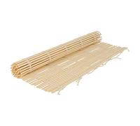 García de Pou 24 Unités - Tapis à Sushi 24 x 24 cm Naturel Bambou