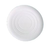 García de pou 50 unité en relief Bakery Assiettes en boîte, 30 cm de diamètre, carton, Blanc, 30 x 30 x 30 cm