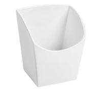 García de Pou 6 unités - Boîte à frites L 13,3 x 9,4 x 14,6 cm Blanc porcelaine