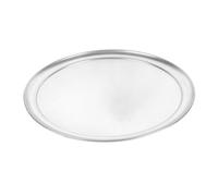 García de Pou Assiette à Pizza Plate 35 cm Argente Aluminium