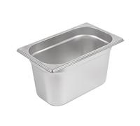 García de pou Bac Gastronome 1/4 - 3,8 L 26,5X16X15 Cm Argente Inox - 1 unités