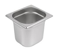 García de pou Bac Gastronome 1/6 - 1,9 L 17,6X16,2X15 Cm Argente Inox - 1 unités