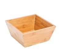 García de pou Bol Carré 24,1X24,1X10,2 Cm Naturel Bambou - 1 unités