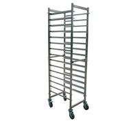 García de Pou Charriot Pâtissier 16 Niveaux 47 x 60 x 178 cm Argente Inox