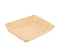 García de pou Corbeilles Similaire Osier Rectangulaires Inclinées 45X60X5/12 Cm Naturel Pp - 1 unités