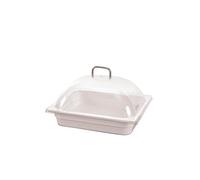 García de pou Coupole 1/2 Gn 33X27X14,5 Cm Transparent Polycarbonate - 1 unités