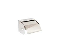 García de Pou Distributeur de Papier Hygiénique Domestique 12,5 x 10 x 9,5 cm Argente Inox