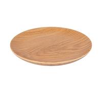 García de Pou Lot de 6 assiettes plates 'Asami Ware' Ø 20 x 1,8 cm imitation bois mélaminé