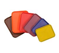 García de pou Plateau Fast Food 27,5X35,5 Cm Bordeaux Pp - 24 unités