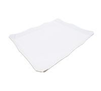 García de pou Plateaux Self-Service Micro-Cannel 29X38 Cm Blanc Microcanal - 50 unités