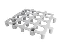 García de Pou Plateforme de Sol Protection Marchandises 33 x 33 x 4 cm Gris PP