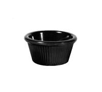García de pou Ramequin Cannelé 120 Ml. 8,3 Cm Noir Melanine