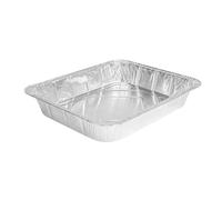García de pou Récipients Rectangulaires 2500 Ml 32,2X26,2X4 Cm Aluminium - 300 unités