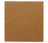 Garcia de pou Serviettes "Double Point" Ecolabel 18 G/M2 33X33 Cm Havane Tissue - 1200 unités