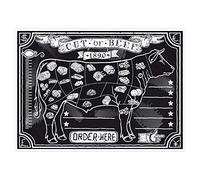 García de pou Sets De Table Offset ''Steak House'' 70 G/M2 31X43 Cm Cuatricromía Litos - 500 unités