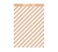 Garcia de pou unité de 250 sacs à plat 60 g/m² en boîte, 26 + 9 x 38 cm, kraft, Naturel, 26 x 38 x 30 cm