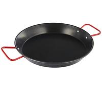 Garcima 5020500 Poêle à Paella valencienne antiadhésive 30 cm Noir/Rouge