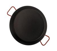 Garcima 5020500 Poêle à Paella valencienne antiadhésive 50 cm Noir/Rouge