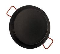 Garcima 5020500 Poêle à Paella valencienne antiadhésive 55 cm Noir/Rouge