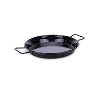 Garcima 5020630 - Paellera valenciana esmaltada, 8 personas, 38 cm, Noir