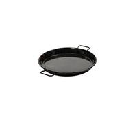 Garcima 5020625 Poêle à paella Valenciana émaillée 7 personnes/36 cm, Noir, 47 x 36 x 6 cm