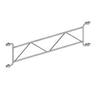 GARDE CORPS ALTRAD GALVANISÉ LONGUEUR 3M VITO 49 - J00072