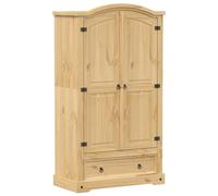 Garde-robe 102x52x186 cm bois de pin massif
