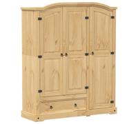 Garde-robe 151,5x52x186 cm bois de pin massif