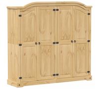 Garde-robe 194x52x186 cm bois de pin massif