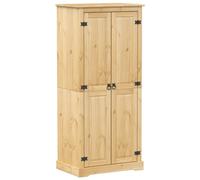 Garde-robe 76x50x170 cm bois de pin massif