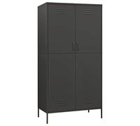 vidaXL Garde-robe en acier Anthracite 90x50x180 cm