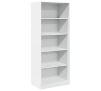 Garde-robe blanc 80x50x200 cm bois d'ingénierie