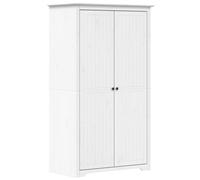 Garde-robe BODO blanc 99x53,5x173 cm bois massif de pin