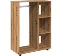 Garde-robe chêne artisanal 80x40x110 cm bois d'ingénierie