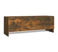 Garde-robe Chêne fumé 100x32,5x35 cm Bois d'ingénierie