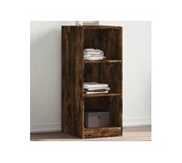 vidaXL Garde-robe chêne fumé 48x41x102 cm bois d'ingénierie