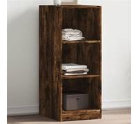 vidaXL Garde-robe chêne fumé 48x41x102 cm bois d'ingénierie