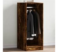 vidaXL Garde-robe chêne fumé 48x41x102 cm bois d'ingénierie Marron
