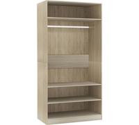 Garde-robe Chêne sonoma 100x50x200 cm Bois d'ingénierie