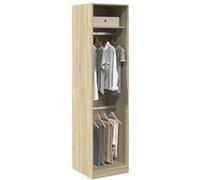 vidaXL Garde-robe Chêne sonoma Bois d'ingénierie 50x50x200 cm Marron