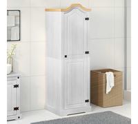 vidaXL Armoires avec étagère Blanc 55 x 52 x 170 cm Pin massif