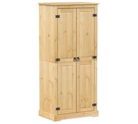 Garde-robe - Dbaiyi-Ddis - Corona - Bois de pin massif - 2 portes - 76x50x170 cm