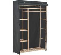Garde-robe Gris 110 x 40 x 170 cm Tissu