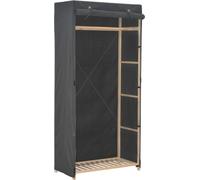 Garde-robe Gris 79 x 40 x 170 cm Tissu