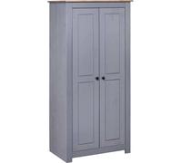 Garde-robe Gris 80x50x171,5 cm Pin massif Assortiment Panama