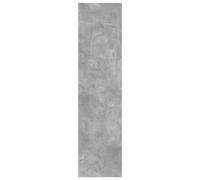 Garde-robe gris béton 30x50x200 cm bois d'ingénierie