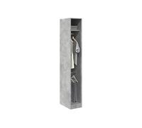 vidaXL Garde-robe Gris béton 30x50x200 cm Bois d'ingénierie